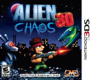 Alien Chaos 3D (Usa) box cover front